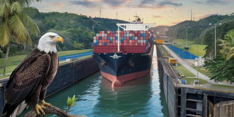 Donald Trump Menace de Reprendre le Contrôle du Canal de Panama - Viral Mag Dans une déclaration choc Donald Trump a menacé de reprendre le contrôle du canal de Panama dénonçant les droits de passage ridicules imposés aux navires américains   Viral Mag