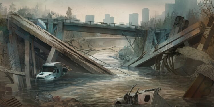 Un tragique accident survient au nord du Brésil  un pont seffondre causant au moins un mort et 16 disparus Camions voitures et motos emportés   Viral Mag