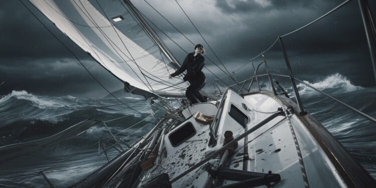 Drame sur le Vendée Globe : La navigatrice britannique Pip Hare démâte au large de l’Australie - Viral Mag Pip Hare concurrente britannique du Vendée Globe a été victime dun démâtage au sud de lAustralie à 800 milles des côtes Son équipe travaille pour sécuriser le bateau Viral Mag