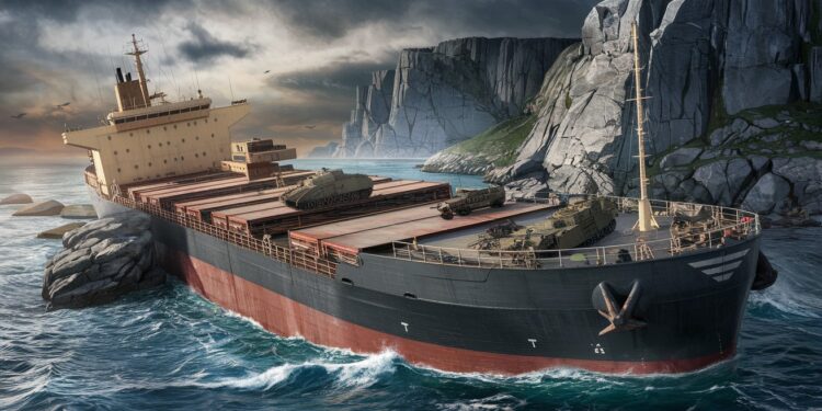 Échouage en Norvège : Un navire chargé d’armes pour l’Ukraine - Viral Mag Un navire transportant des armements destinés à lUkraine sest échoué au large de la Norvège causant un retard dans le déploiement du soutien militaire Viral Mag