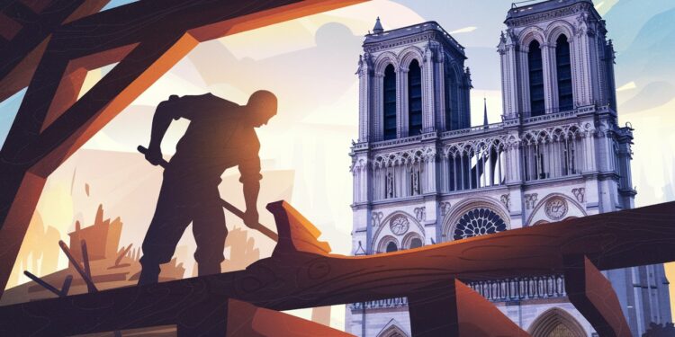 Découvrez le témoignage fascinant dÉdouard Cortès écrivain et charpentier ayant participé à la restauration de la charpente de Notre Dame Une expérience humaine et spirituelle unique   Viral Mag