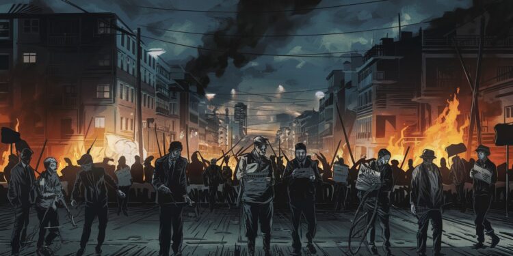 Émeutes au Royaume-Uni : La Police Sous-Estime le Risque - Viral Mag Un rapport révèle que la police britannique a sous estimé la montée de la violence et limpact de la désinformation avant les émeutes racistes de 2024 Viral Mag