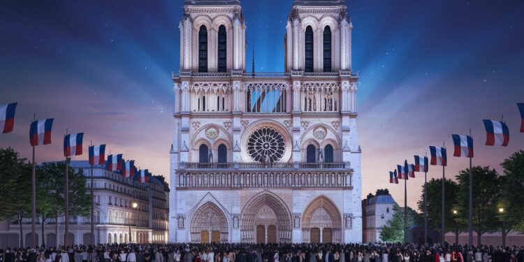 Découvrez les moments forts de la cérémonie émouvante de réouverture de Notre Dame de Paris 5 ans après lincendie dévastateur   Viral Mag