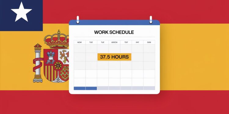 Espagne : Nouvelle Semaine de 37,5 Heures, Un Pas Historique - Viral Mag La semaine de 375h arrive en Espagne Malgré des négociations houleuses le gouvernement signe un accord avec les syndicats Quels changements et défis pour léconomie Viral Mag