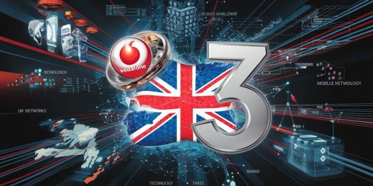 Feu vert à la mégafusion Vodafone-Three au Royaume-Uni - Viral Mag Lautorité britannique valide la fusion Vodafone Three réduisant à 3 opérateurs télécom en échange dinvestissements massifs dans la 5G Un nouveau géant voit le jour Viral Mag