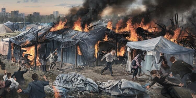 Frappe Meurtrière à Gaza : 20 Morts dans un Camp de Déplacés - Viral Mag Drame à Gaza Une frappe aérienne israélienne fait 20 victimes dont 5 enfants dans un camp de déplacés Le bilan salourdit avec 44 532 morts depuis le début du conflit Viral Mag