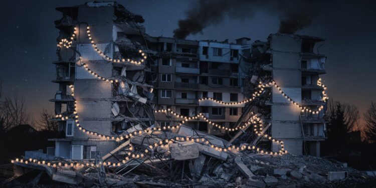 Frappe Russe Meurtrière sur Kryvyï Rig Malgré Noël - Viral Mag Un missile russe sabat sur un immeuble à Kryvyï Rig en Ukraine faisant 1 mort et 14 blessés en pleine période de Noël Kiev dénonce Viral Mag