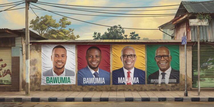 À la veille des élections générales au Ghana les habitants dAccra nont que deux noms à la bouche  Bawumia et Mahama La lutte est serrée dans ce scrutin décisif   Viral Mag