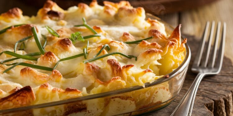 Gratin de Pommes de Terre Allégé : Un Délice Sain et Savoureux - Viral Mag Découvrez notre recette de gratin de pommes de terre allégé aussi délicieux que sain Facile à préparer avec des ingrédients simples pour un résultat gourmand et léger Viral Mag