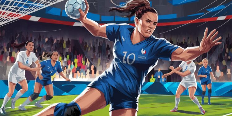 Handball : La France Poursuit Son Parcours Sans Faute à L’Euro - Viral Mag Les Bleues dominent le Monténégro 31 23 et font un pas de plus vers les demi finales de lEuro de handball grâce à une prestation maîtrisée Viral Mag