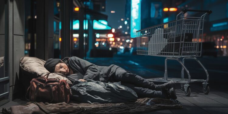 Hausse Alarmante du Nombre de SDF aux États-Unis en 2024 - Viral Mag Le nombre de sans abri aux États Unis a bondi de 18 en un an atteignant un triste record Découvrez les facteurs derrière cette crise Viral Mag