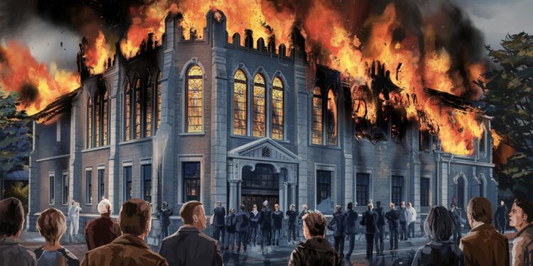 Incendie d’une Synagogue à Melbourne : Netanyahu Accuse l’Australie - Viral Mag Benjamin Netanyahu impute lincendie criminel dune synagogue de Melbourne aux opinions anti israéliennes du gouvernement australien suite à un vote de lONU Viral Mag