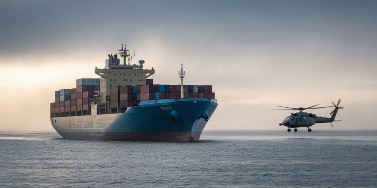 Tensions grandissantes en mer Baltique  un cargo russe tire des coups de semonce vers un hélicoptère allemand Lincident exacerbe les craintes dattaques hybrides dans la région   Viral Mag