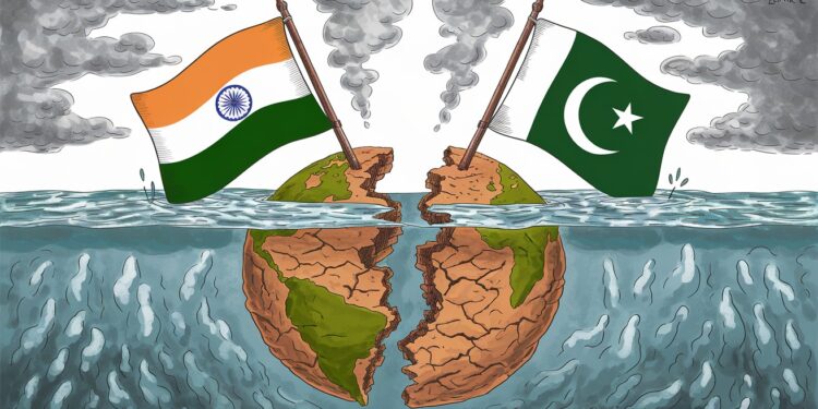 Inde-Pakistan: Impasse climatique malgré les enjeux communs - Viral Mag Inde et Pakistan frères ennemis désunis face aux catastrophes climatiques Entre smog asphyxiant chaleurs extrêmes et inondations dévastatrices urgence dune diplomatie climatique pour ces voisins menacés   Viral Mag