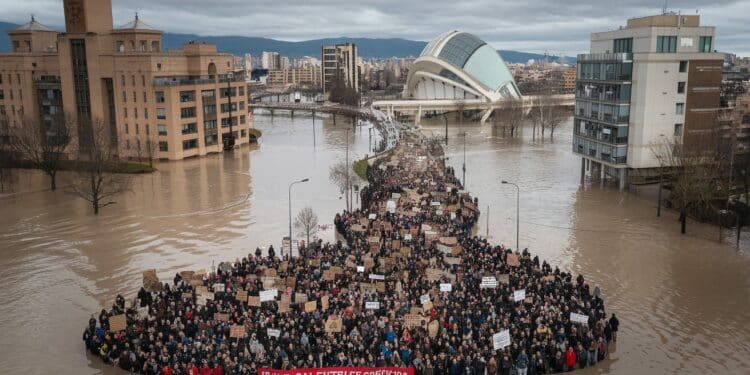 Inondations en Espagne : La Population de Valence Manifeste sa Colère - Viral Mag Les Espagnols Se Mobilisent en Masse pour Dénoncer la Gestion Catastrophique des Inondations Tensions Exacerbées avec Le Gouvernement   Viral Mag