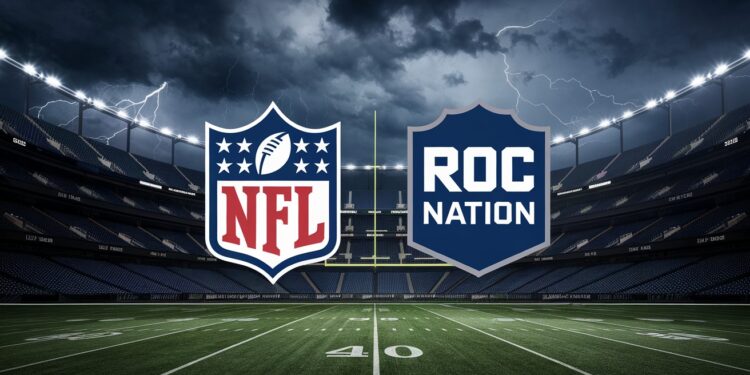 Jay-Z Accusé de Viol : La NFL Ne Rompt Pas Son Partenariat - Viral Mag Malgré des allégations de viol visant la star du rap Jay Z la NFL maintient sa collaboration avec Roc Nation pour le show de la mi temps du Super Bowl Viral Mag