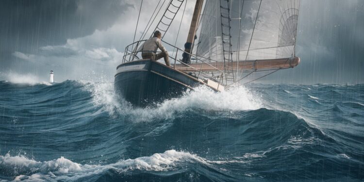 Parti pour son 6ème Vendée Globe Jean Le Cam le doyen de la course fait preuve dune détermination et dun humour légendaires face aux éléments déchaînés du Pacifique Sud   Viral Mag