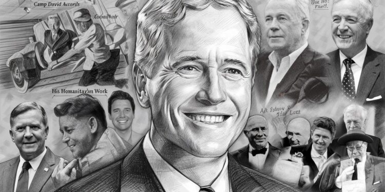 Jimmy Carter : Un Héritage de Foi, d’Humanité et de Leadership - Viral Mag Retour sur la vie inspirante de Jimmy Carter ancien président américain profondément ancré dans sa foi chrétienne et son engagement humanitaire   Viral Mag