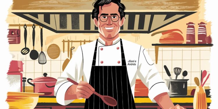 José Andrés, Chef Espagnol Étoilé et Philanthrope Reconnu - Viral Mag José Andrés célèbre chef espagnol a révolutionné la cuisine américaine avec ses tapas Découvrez son parcours extraordinaire de El Bulli à World Central Kitchen   Viral Mag