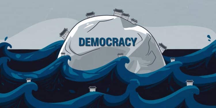 La Corée du Sud, Jeune Démocratie Triomphant des Poussées Autoritaires - Viral Mag En rejetant rapidement la loi martiale décrétée par son président déchu la Corée du Sud prouve sa résilience démocratique face aux tentations autoritaires Viral Mag