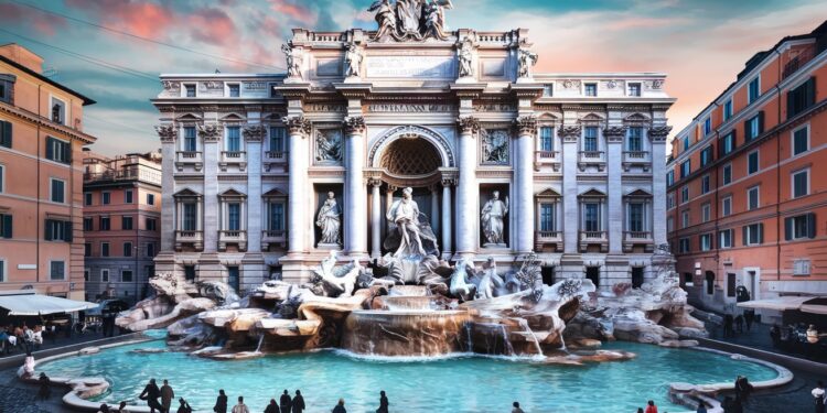 Après des semaines de nettoyage liconique fontaine de Trevi à Rome rouvre en limitant le nombre de visiteurs simultanés Découvrez les nouvelles mesures mises en place   Viral Mag