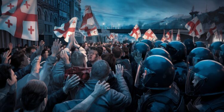 La Géorgie Interpellée Par Les Pays Occidentaux à L’OSCE - Viral Mag Près de 40 pays de lOSCE expriment leur préoccupation face à la situation en Géorgie accusant le gouvernement de ne pas respecter les droits humains lors des manifestations antigouvernementales Viral Mag