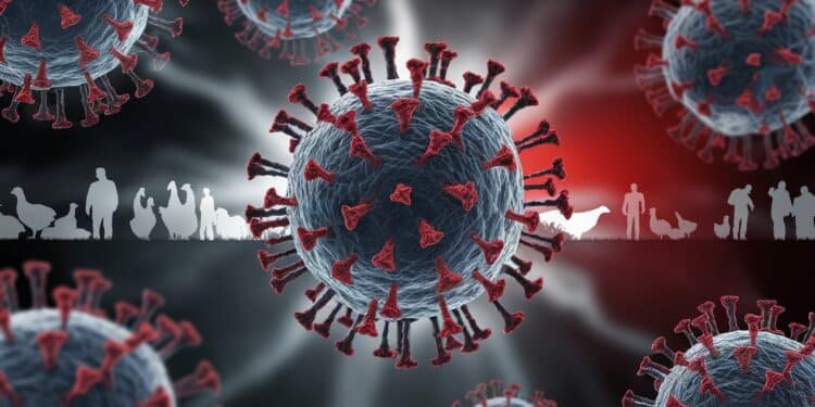 La grippe aviaire H5N1 met les États-Unis en alerte - Viral Mag La récente propagation de la grippe aviaire H5N1 aux États Unis inquiète les autorités sanitaires Découvrez les derniers développements Viral Mag