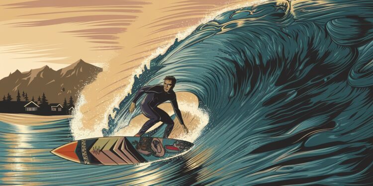 La Légende du Surf Kelly Slater Parle de sa Retraite - Viral Mag Dans une interview exclusive Kelly Slater se confie sur sa retraite et sa passion pour le golf et le surf Découvrez les secrets de sa longévité et sérénité   Viral Mag