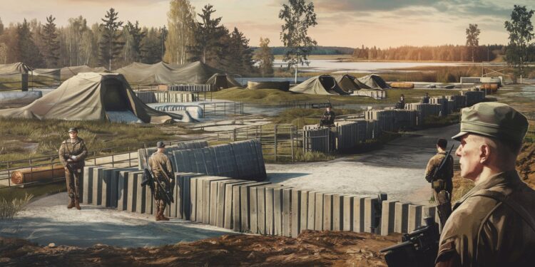 La ligne de défense balte à la frontière russe : une stratégie de préparation - Viral Mag Les pays baltes mettent en place une ligne de défense à la frontière avec la Russie prépositionant du matériel pour des positions défensives solides Découvrez cette stratégie de préparation en cas de conflit Viral Mag