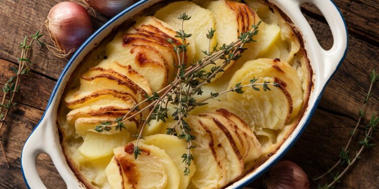 La Recette Secrète des Pommes de Terre Gratinées de Bobby Flay - Viral Mag Découvrez la recette simple à 7 ingrédients de Bobby Flay pour des pommes de terre gratinées crémeuses et réconfortantes Le plat parfait pour réchauffer vos soirées dhiver Viral Mag
