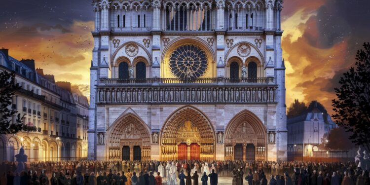 La Réouverture Grandiose de Notre-Dame de Paris : Un Événement Spirituel et National - Viral Mag Réveil de lorgue onction de lautel eucharistie Découvrez les étapes clés du retour au sacré de Notre Dame de Paris lors de sa réouverture tant attendue Un moment spirituel et symbolique pour la France Viral Mag