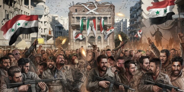La Syrie Célèbre la Chute du Régime Assad Après une Offensive Rebelle Fulgurante - Viral Mag Après la fulgurante offensive rebelle qui a entraîné la chute du régime Assad la Syrie entre dans une nouvelle ère Découvrez les réactions à Damas et les défis à venir Viral Mag