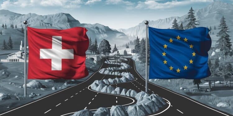 Après des années de négociations ardues la Suisse et lUE sont sur le point de conclure un accord de coopération renforcée Découvrez les enjeux et les obstacles de ce rapprochement délicat   Viral Mag
