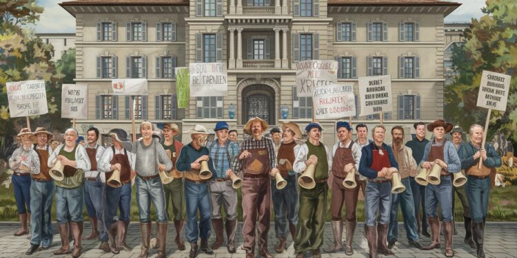 Agriculteurs suisses en détresse étouffés par les bureaucratie et prix injustes Un millier manifestent pour un avenir meilleur au son des cloches   Viral Mag