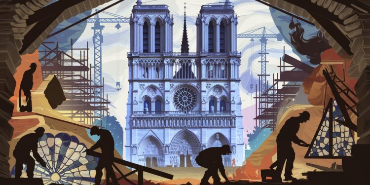 L’artisanat d’art retrouve un nouveau souffle grâce à Notre-Dame - Viral Mag La reconstruction de Notre Dame relance lengouement pour les métiers dart du patrimoine Découvrez comment ce chantier dexception suscite des vocations Viral Mag