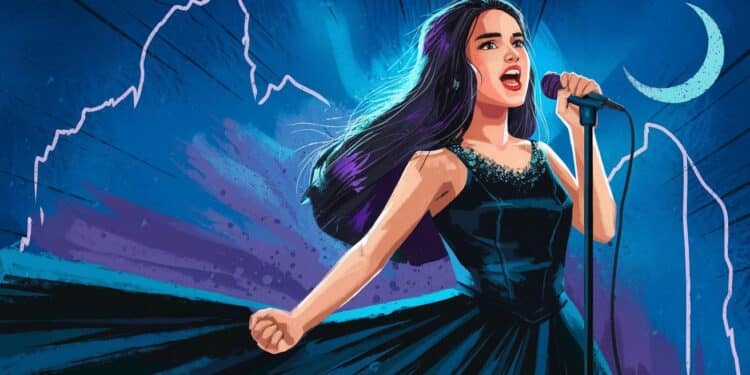 L’Artiste Iranienne Parastoo Ahmadi Brave la Censure en Chantant Sans Voile - Viral Mag Parastoo Ahmadi chanteuse iranienne a défié la loi islamique en chantant tête nue lors dun concert Arrêtée puis libérée elle risque de lourdes sanctions Viral Mag