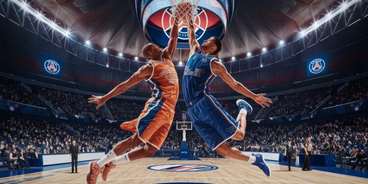 L’ascension fulgurante du Paris Basketball en Euroligue - Viral Mag Leader de lEuroligue dès sa saison rookie le Paris Basketball accueille le géant madrilène pour un choc au sommet Découvrez son incroyable trajectoire Viral Mag
