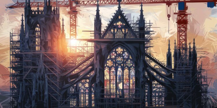 Laurence Bost, l’Artiste au Service de la Renaissance Notre-Dame - Viral Mag Découvrez le touchant parcours de Laurence Bost peintre dévouée à rendre hommage aux artisans de Notre Dame 40 toiles exposées bientôt Viral Mag