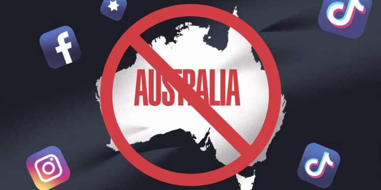 L’Australie interdit les réseaux sociaux aux moins de 16 ans - Viral Mag LAustralie approuve une loi interdisant laccès aux réseaux sociaux pour les moins de 16 ans suscitant la controverse Le gouvernement prêt à dialoguer avec les géants du web   Viral Mag
