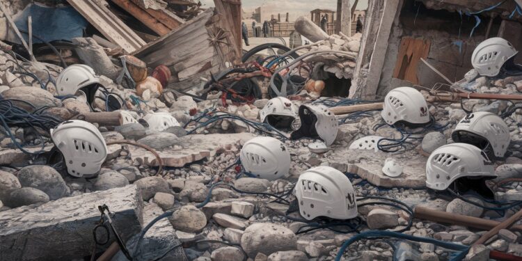 Le Chef des Casques Blancs Rêve de Paix en Syrie - Viral Mag 14 ans après le début de la guerre civile Raed Saleh chef des Casques blancs plaide pour une solution politique en Syrie malgré lescalade du conflit Viral Mag