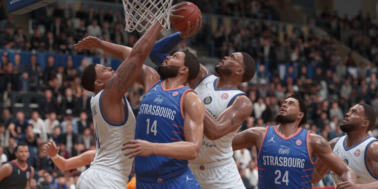 Le choc Strasbourg-Asvel en Betclic Elite : un match à ne pas manquer ! - Viral Mag Strasbourg et lAsvel saffrontent dans un match au sommet de la Betclic Elite ce dimanche Qui lemportera dans ce duel de titans du basket français Viral Mag