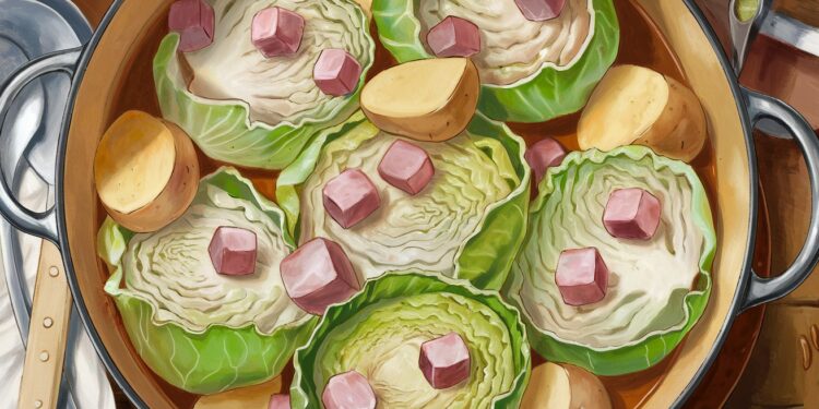 Découvrez la recette du chou étouffé au jambon un plat familial délicieux et facile à préparer Suivez nos conseils pour sublimer ce classique    Viral Mag