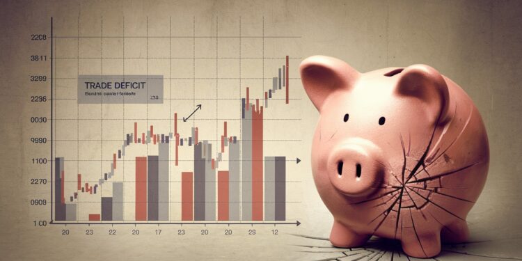 Le déficit commercial français s’aggrave à 7,9 milliards d’euros en octobre - Viral Mag Le déficit commercial de la France a continué de légèrement se creuser en octobre atteignant 79 milliards deuros selon les douanes françaises Découvrez les causes et les implications de cette détérioration Viral Mag