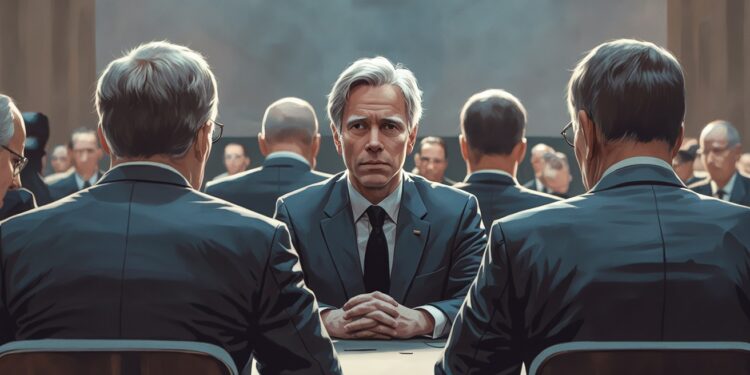 Le Dernier Voyage d’Antony Blinken à l’OTAN : Un Adieu Amer - Viral Mag Le secrétaire dÉtat américain Antony Blinken effectue sa dernière réunion à lOTAN sur fond dinquiétudes quant à lavenir de lUkraine sous la présidence Trump Viral Mag