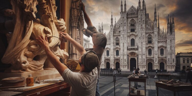 Un labeur séculaire de restauration redonne vie aux merveilles sculptées du Dôme de Milan Plongez dans cet art ancestral qui perpétue la splendeur de ce joyau gothique   Viral Mag