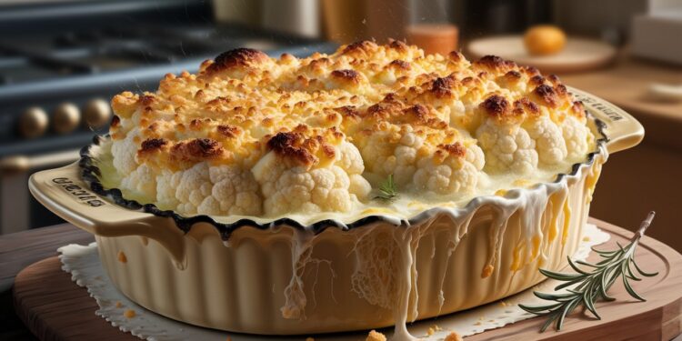 Découvrez notre recette facile et savoureuse de gratin de chou fleur le plat idéal pour un repas en famille Réalisé avec des ingrédients simples il ravira tous les palais    Viral Mag