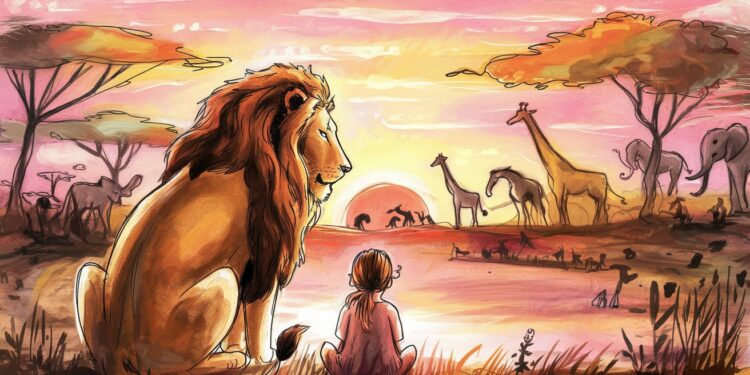 Le Lion de Joseph Kessel : Une Édition Aquarellée pour Noël - Viral Mag Une édition unique du conte Le Lion de Joseph Kessel sublimée par les aquarelles animalières dAnne Defréville Un cadeau de Noël magique Viral Mag