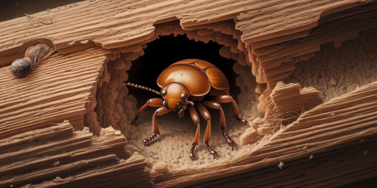 Découvrez comment le lyctus ce redoutable insecte xylophage peut mettre en péril vos structures en bois Conseils dexperts pour le détecter et léradiquer   Viral Mag