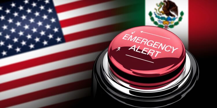 Le Mexique Déploie un « Bouton d’Alerte » Face aux Menaces de Trump - Viral Mag Craignant les expulsions massives promises par Trump le Mexique lance une app avec bouton dalerte pour aider ses ressortissants aux USA Viral Mag