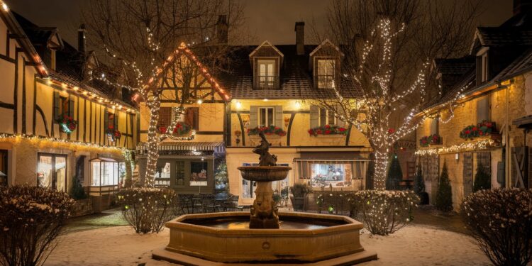 Découvrez la magie de Rochefort en Terre un village breton féerique qui attire les foules avec ses illuminations de Noël grandioses Plongez dans lambiance féérique    Viral Mag